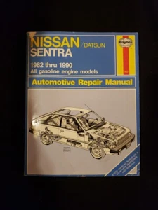 Haynes Automotive Repair Manual Ser.: Haynes Nissan, Datsun Sentra, 1982-90... - Picture 1 of 7