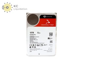 Seagate IronWolf Pro 12TB 3.5" SATA Internal HDD ST12000NT001 - Picture 1 of 5