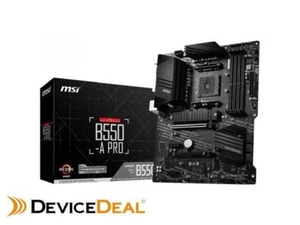MSI B550-A PRO AM4 ATX Motherboard 4xDDR4 2xPCIE 2xM.2 HDMI DP RAID LAN TPM 6xS - Picture 1 of 2