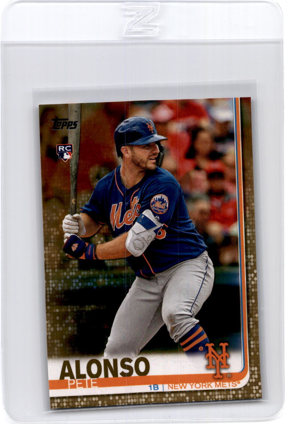 2019 Topps #475 Pete Alonso Gold #/2019
