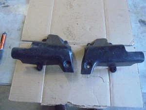 1980 Honda CX500C OEM Black Plastic Trim Covers (Set 2) #3 - Picture 1 of 2