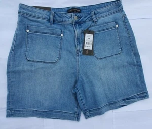 David Lawrence Size 14 Denium Shorts New With Tags RRP $139 - Picture 1 of 6