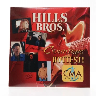 Hills Bros. Country's Hottest CMA Awards (CD, 2003, Sony) SEALED New Mini Album - Image 1 of 3