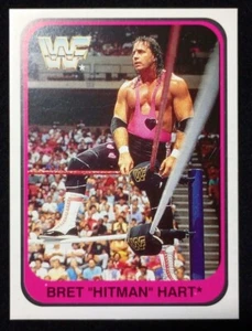 Card BRET HITMAN HART 32 - Merlin WF Wrestling 1991 Figur DEU - Bild 1 von 2