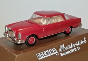 Brekina 1:87 H0 Mercedes Benz 280 SE 3.5 Coupe Brekina Meisterstück rot 2100 - Bild 1 von 17