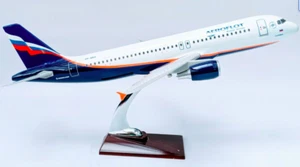 Aeroflot A350 Large Plane Resin Model apx 18" - Picture 1 of 4