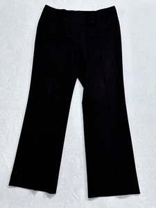 Classiques Entier Women Wool Stretch Dress Pants, Size 10, Brown,8TH3K809 - Picture 1 of 10