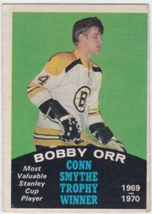 1970-71 O-PEE-CHEE OPC No. 252 BOBBY ORR CONN SMYTHE GANADOR DEL TROFEO EN MUY BUEN ESTADO - Imagen 1 de 2