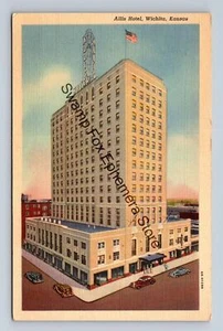 AK Allis Hotel Wichita Kansas GA-H1299 Leinen - Bild 1 von 2