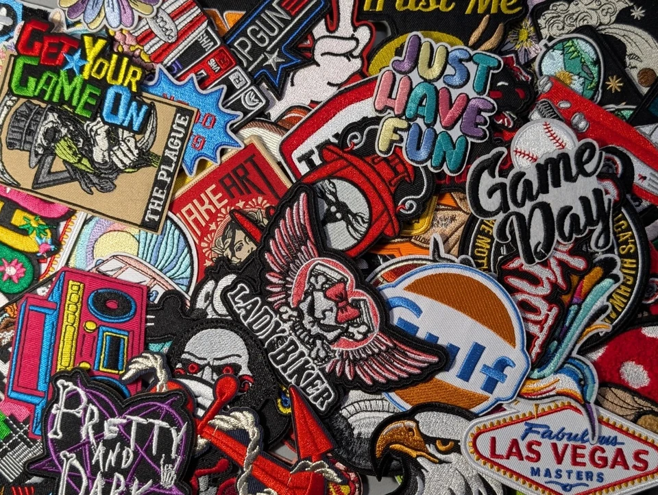 Miscellaneous Iron On / Sew-On Embroidered Patch - U PICK  - Bulk discount ! - Image 1 of 1