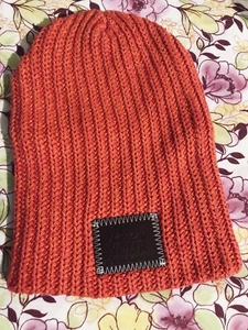 Love Your Melon Adult Bright Pink & Orange Speckled Beanie - Picture 1 of 5
