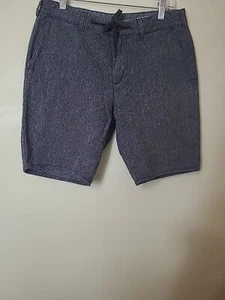 Bullhead Blue Chino Herringbone Womens Shorts Size 30 - Picture 1 of 10