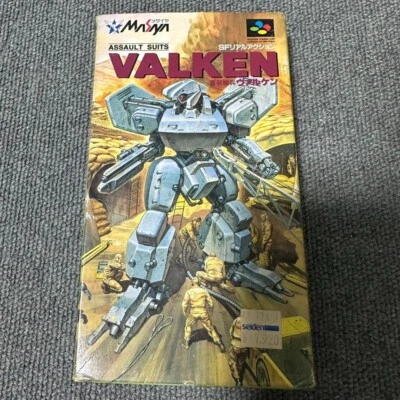 Nintendo Super Famicom SFC Assault Suits Valken SNES SF Action Good Japan CIB - Image 1 of 4