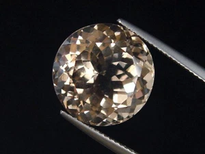 Topas 16,25 Ct. hellbraun seltene Naturfarbe Rund (4877t) - Bild 1 von 1