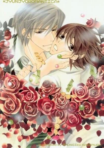 postal promo Junjou Junjo Romantica anime Takahashi Misaki Usami Akihiko - Imagen 1 de 1