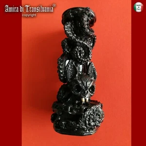 portacandele decorazione casa candelabro candela rituale di magia altare vampiro - Foto 1 di 12