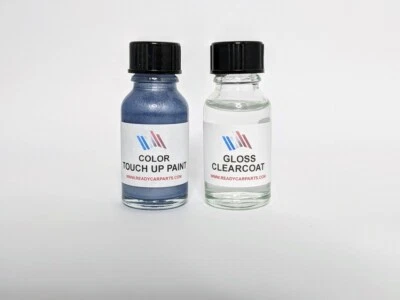 ORIGEM GENUÍNA. Kit de pintura retoque metálico prata champanhe Chevrolet GWT/WA102V - Imagem 1 de 3