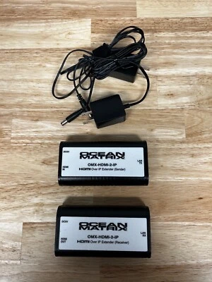 Ocean Matrix OMX-HMDI-2-IP HDMI over IP Extender Pair - Image 1 of 3