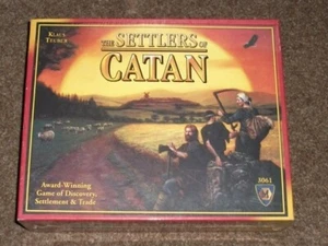 The Settlers of Catan Board Game Klaus Teuber NEW AND SEALED BOX - Picture 1 of 2