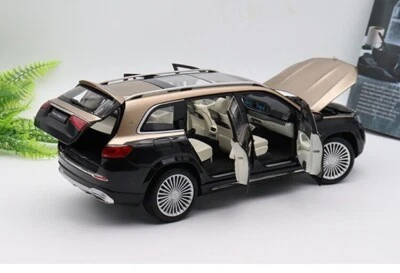 Paragon 1:18 2021 Mercedes Maybach GLS600 simulation alloy car model collection - Image 1 of 4