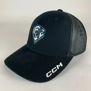 Gorra de camionero Winnipeg Ice CHL negra CCM Snapback - Imagen 1 de 5