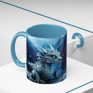 Baby Dragon Accent Coffee Mug (11, 15oz) Gift Ideas, Tea Mug, Travel Mug - Picture 1 of 31