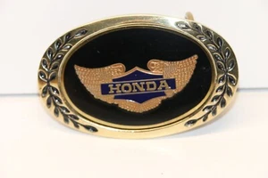 Fibbia cintura Honda oro vintage - alata - molto bella!! - Foto 1 di 5