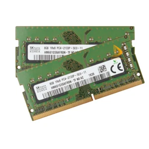 SK Hynix 2x 8GB 1RX8 PC4-2133P DDR4 17000 Mhz 260pin Laptop RAM Memory Module - Picture 1 of 6