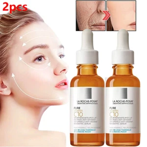 2PCS La Roche-Posay Pure Vitamin C10 Serum Anti-Ageing Serum 30ml NEW AU - Picture 1 of 8