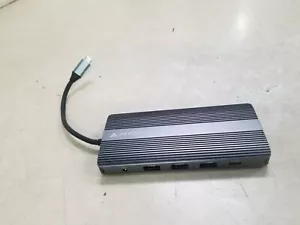 Axiom Hub 12-in-1 USB-C Multiport Portable Adapter HDMI 12N1USBCHPV5CAXD-AX - Picture 1 of 6