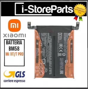 BM58 BATTERY FOR XIAOMI MI 11T PRO 2107113SG EQUAL ORIGINAL REPLACEMENT LITHIUM BATTERY - Picture 1 of 1
