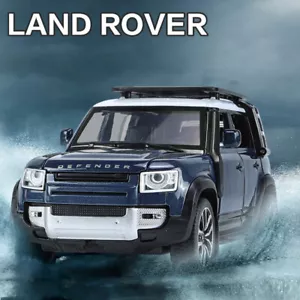 1:32 Land Rover Defender 110 Diecast Vehicle Model Car Toy Sound Light Kids Toy - Picture 1 of 11