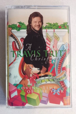 TRAVIS TRITT CHRISTMAS CASSETTE TAPE (WARNER BROS, 1992) BRAND NEW SEALED - Image 1 of 4