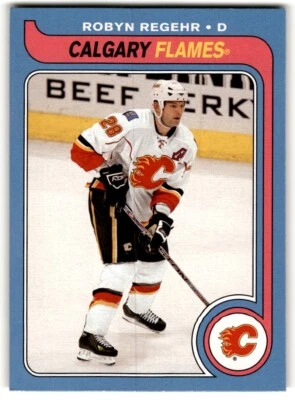 2008-09 O-Pee-Chee '79-80 Retro Robyn Regehr #352 Calgary Flames - Image 1 of 2