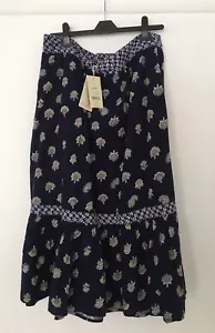 Monsoon Ladies Elastic Waist Tiered Skirt Size XL New With Tag. Retail Price £55 - Picture 1 of 6