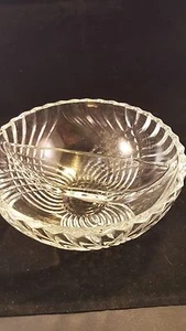 Vintage kleine Servierschale aus Glas geteilt - Bild 1 von 5