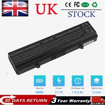 PP29L Battery For Dell Vostro 500 1500 Inspiron 1525 1526 1545 PP41L PC GW240 - Image 1 of 4