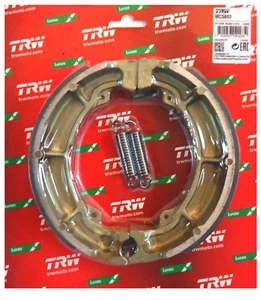 Zapatas de freno traseras Kawasaki Z 400 TRW-Lucas brake shoes con muelle MCS853 - Imagen 1 de 1