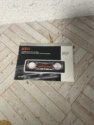 Bedienungsanleitung AEG Radio CS FMP 150 - Bild 1 von 4