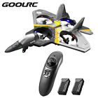 Goolrc Rc Airplane 24G 6Ch Epp Rc Plane 4 Motor With Stunt Roll Cool Light P9e7