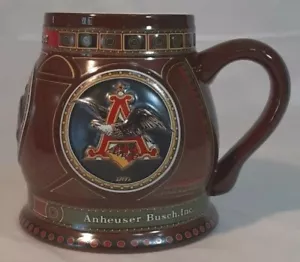 Vintage 1995 Anheuser-Busch Bierstein & Dose Historische A & Eagle 1930 Ausgabe - Bild 1 von 12