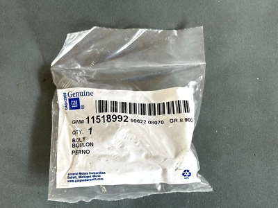 GM OEM NOS 11518992 Engine Cylinder Head Bolt 2005-2006 Pontiac G6 - Image 1 of 2
