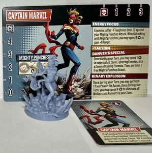 Marvel Zombies Captain Marvel Promos Box Kickstarter Exclusive Hero Zombicide - Picture 1 of 1