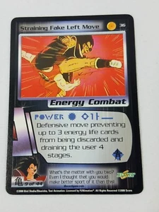 Straining Fake Links Move 36 DBZ Dragon Ball Z Saiyajin Saga 2000 CCG - Bild 1 von 2
