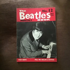 THE BEATLES MONTHLY MAGAZINE   VOL 12  JULY  1964  BIRTHDAY CHRISTMAS RARE - Imagen 1 de 3
