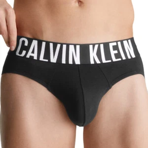 Calvin Klein Intense Power Cotton Briefs 3-Pack NB3607 Black - Picture 1 of 6