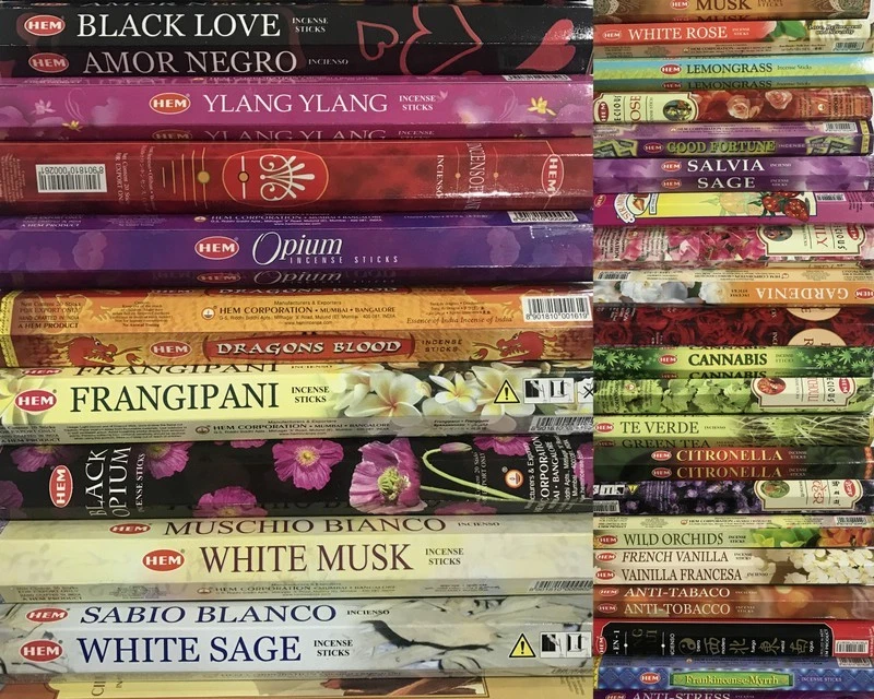 Incense Sticks HEM Incense Stick Home Fragrance 10 Pack/200 Incense Sticks BULK - image 1 of 1