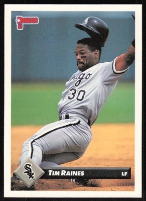 1993 Donruss #565 Tim Raines   - FREE SHIPPING - Image 1 of 2