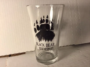 Black Bear Brewing Orono ME Bier Bar Pint Glas Original Vintage Maine Neu Logo - Bild 1 von 6