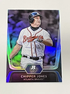 Bowman Platinum Baseball #24 2012 - Chipper Jones - Atlanta Braves Foto 1 de 2